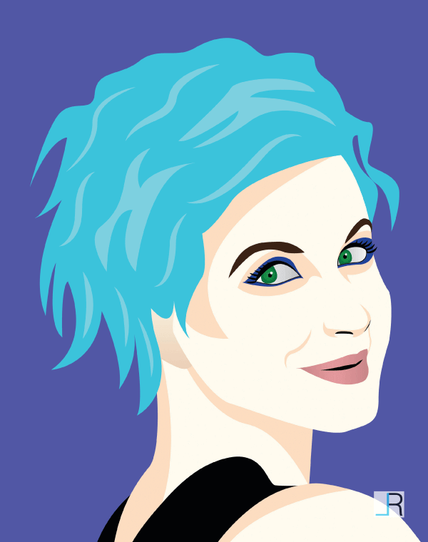 Hayley Williams Vector Illustration